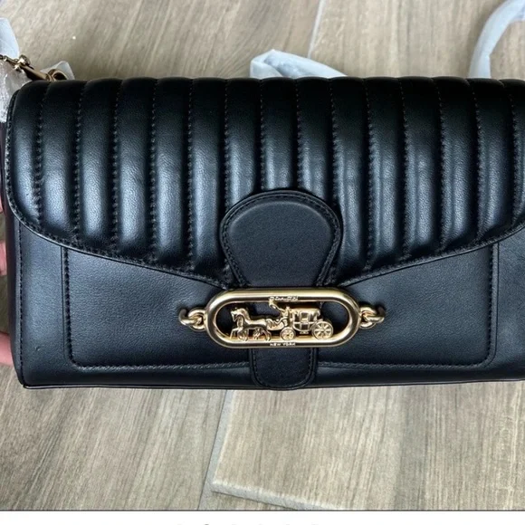 Coach Jade quilted shoulder crossbody bag - Picture 2 of 5